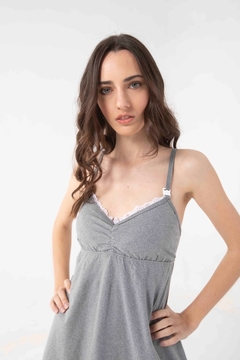 CAMISON LUCRECIA GRIS en internet