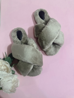 PANTUFLAS PUNA VISÓN CLARO - comprar online