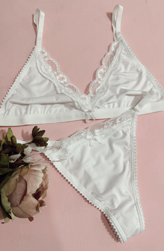 CONJUNTO JAZMIN BLANCO - comprar online
