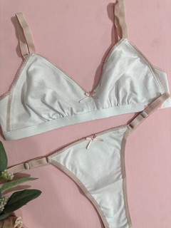 CONJUNTO COTTONS WHITE - Noeslomismo Complementos
