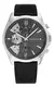 Reloj Tommy Hilfiger Hombre Clásico Multifuncion 1710644 Malla Negro Bisel Plateado Fondo Negro