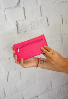 BILLETERA BOSTON LARGE FUCSIA CROCCO en internet