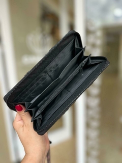 BILLETERA SIMPLE TRENDY NEGRA - comprar online