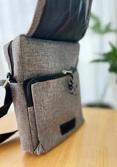 MORRAL BOSSI GRIS - tienda online