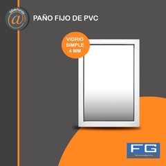 paño fijo pvc 4mm