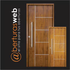 Puerta Simil Madera Nexo DR500 Pintura Final DeLuxe 0,80