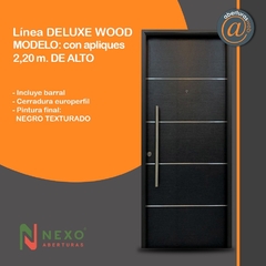 nexo pivotante simil madera texturado