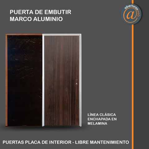 PUERTAS PLACAS DE INTERIOR ABRIR EMBUTIR GRANERO LINEA CUBO ABERTURAS WEB