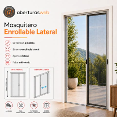 Mosquiteros ENROLLABLES a MEDIDA - comprar online