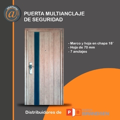 puerta de seguridad puertas multianclaje puertas blindadas puertas de exterior aberturas carber branden
