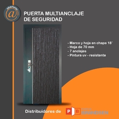 puertas de seguridad puertas de exterior puertas blindadas puertas multianclaje aberturas web brandsen