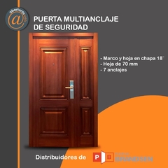 Puertas de exterior puertas de seguridad puertas multianclaje puertas multipunto puertas antibarreta puertas libre mantenimiento puertas Berazategui aberturas carber oblak pavir brandsen surmetal  neco nexo barmetal el italo