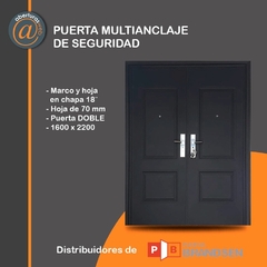 Puertas de exterior puertas de seguridad puertas multianclaje puertas multipunto puertas antibarreta puertas libre mantenimiento puertas Berazategui aberturas carber oblak pavir brandsen surmetal  neco nexo barmetal el italo