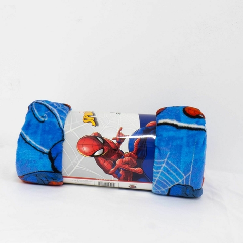 Frazada flannel Hombre Araña Disney 1 1/2 plazas