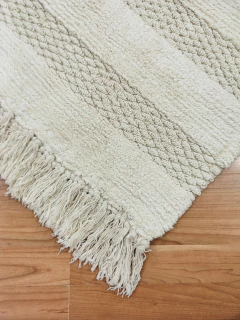 Alfombra Algodón Franjas con Flecos 55x85cm - comprar online