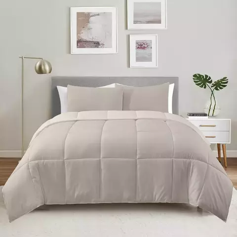 Acolchado Simil Plumón King Reversible