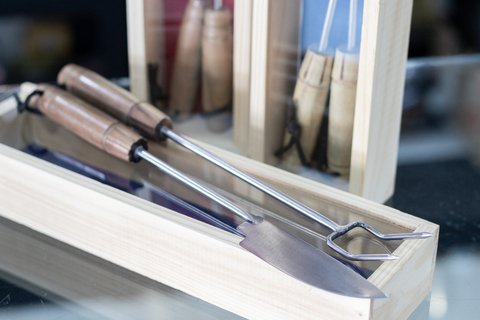 Juego de Tenedor y Cuchillo Parrillero