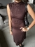 Dress Calma chocolate . - comprar online