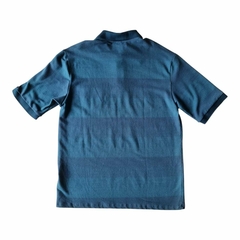 Camisa Polo Strip Verde - Code - Zona Sul Boutique