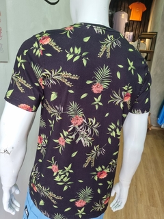 Camiseta Floral 45229/1 - Desert - Zona Sul Boutique