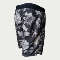 Bermuda Moletom Floral 3018/1 - Desert - Zona Sul Boutique