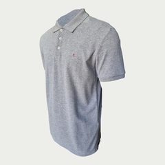 Camiseta Polo Básica Cinza - Replay na internet