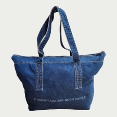 Bolsa Jeans Única - Damyller na internet