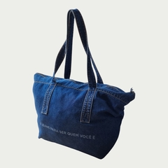 Bolsa Jeans Única - Damyller - Zona Sul Boutique
