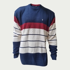 Suéter Tricot Listrado 90126/1 - Desert - Zona Sul Boutique