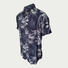 Camisa MC Botões Folhas 62208/1 - Desert - loja online