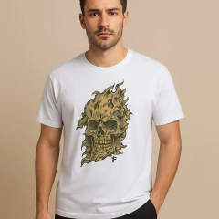 Camiseta Caveira - FreeSurf - comprar online