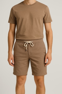 Short Bege Panamá 75796 - Hangar 33 - comprar online
