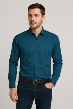 Camisa ML Verde Aviation 77513 - Hangar 33 - comprar online