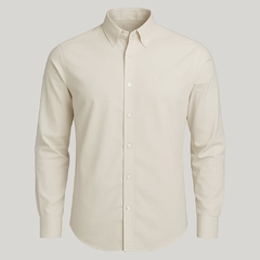 Camisa ML Bege 77510 - Hangar 33 na internet