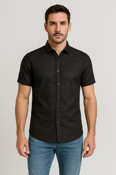 Camisa MC Preta 62162/1 - Desert - comprar online
