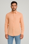 Camisa Linho Salmão 77082 - Hangar 33 - comprar online