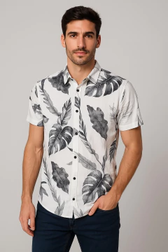 Camisa MC Floral 62209/1 - Desert - comprar online