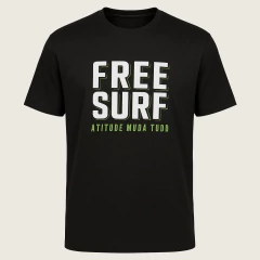 Camiseta Attitude - FreeSurf na internet