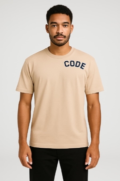 Camiseta Oversized Collar - Code