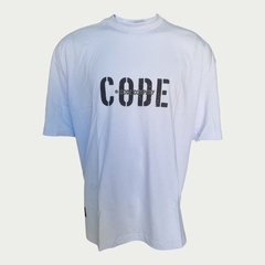 Camiseta Oversized Stamp - Code na internet