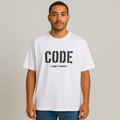 Camiseta Oversized Stamp - Code