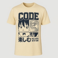 Camiseta Manga - Code na internet