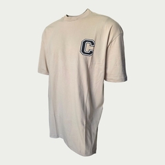 Camiseta StreetShirts Oversized Coach Caqui - Code - loja online