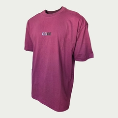 Camiseta StreetShirts Oversized Drop Bordo - Code - Zona Sul Boutique