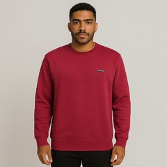 Casaco Moletom Minimal Bordo - FreeSurf