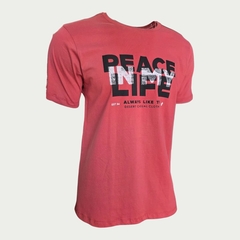 Camiseta Peace In My Life 48017/1 - Desert - Zona Sul Boutique