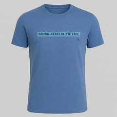 Camiseta Samba + Cerveja + Futebol 45325/1 - Desert - comprar online