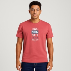 Camiseta Sunset Beach 40535/1 - Desert