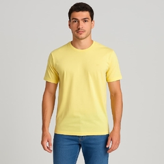 Camiseta Básica Amarelo Claro 73860 - Hangar 33 - comprar online