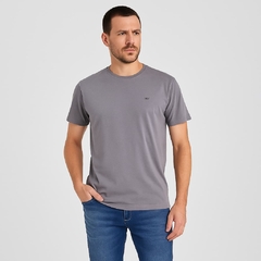 Camiseta Básica Cinza Noti 73860 - Hangar 33 - comprar online